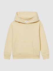 Reiss Lemon Alexander Oversized Cotton Jersey Hoodie - Image 2 of 8