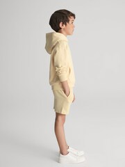 Reiss Lemon Alexander Oversized Cotton Jersey Hoodie - Image 3 of 8