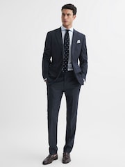 Фактурная Зауженный крой Брюки Reiss Dunn - Изображение 6 из 6