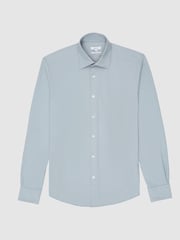 Reiss Ice Voyager Regular Fit Travel Shirt - Image 2 of 9