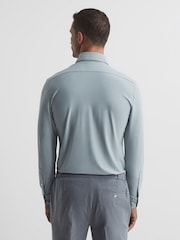 Reiss Ice Voyager Regular Fit Travel Shirt - Image 5 of 9
