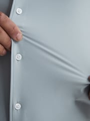 Reiss Ice Voyager Regular Fit Travel Shirt - Image 7 of 9