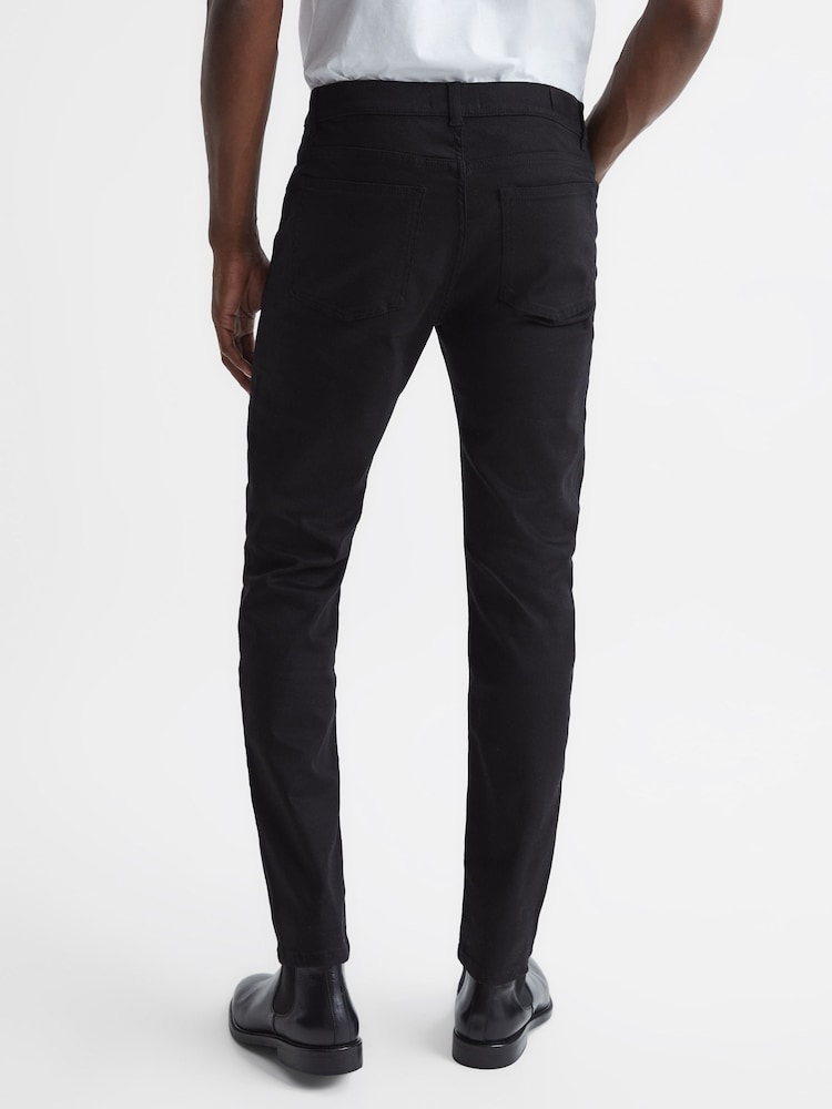 Reiss Black Rufus Super Skinny Jeans - Image 5 of 5