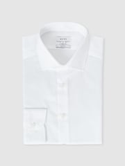 Reiss White Remote Cotton Sateen Shirt - Image 2 of 8