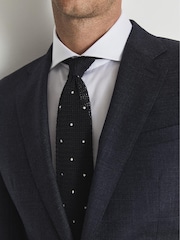 Reiss White Storm Slim Fit Two-Fold Cotton Shirt - Image 8 of 8