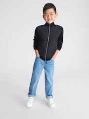 Reiss Blue Trainer Junior Cardigan - Image 1 of 6