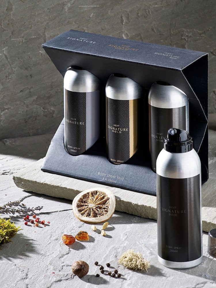 Set of 3 200ml Signature Fragranced Body Sprays Gift Set - Image 1 of 2