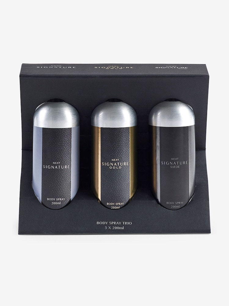 Set of 3 200ml Signature Fragranced Body Sprays Gift Set - Image 2 of 2