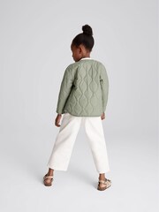 Reiss Sage Saffron Junior Quilted Short Coat - Image 4 of 6