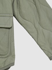 Reiss Sage Saffron Junior Quilted Short Coat - Image 6 of 6