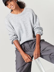 Grey Crew Neck Jumper - Image 2 of 8