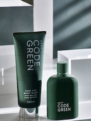 Code Green 100ml Eau De Parfum Aftershave and 200ml Body Wash Gift Set - Image 2 of 3