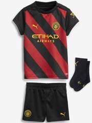 Puma Black Manchester City Away 2022/2023 Baby Mini Kit - Image 1 of 2