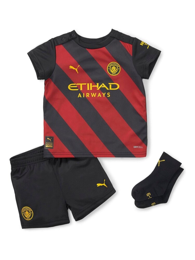 Puma Black Manchester City Away 2022/2023 Baby Mini Kit - Image 2 of 2