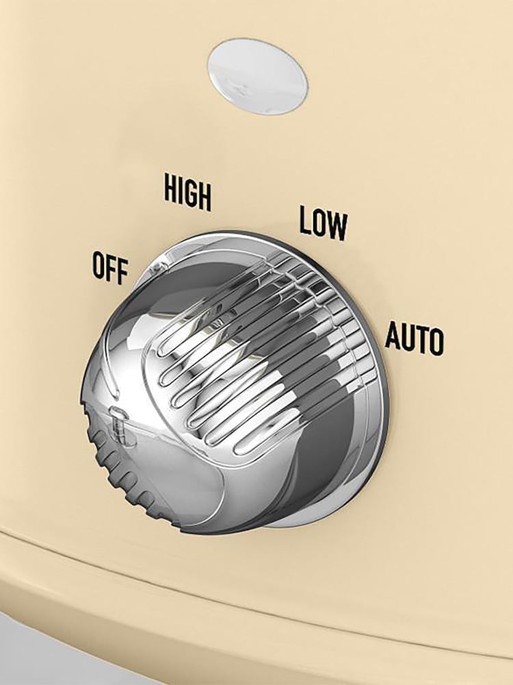 Swan Cream 3.5L Retro Cream Slow Cooker - Image 2 of 7 Swan Cream 3.5L Retro Cream Slow Cooker - Image 2 of 7