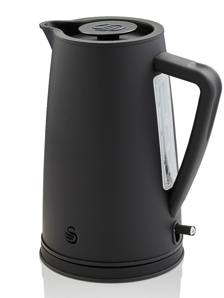 Swan Black 1.7L Cordless Kettle - Image 1 of 8