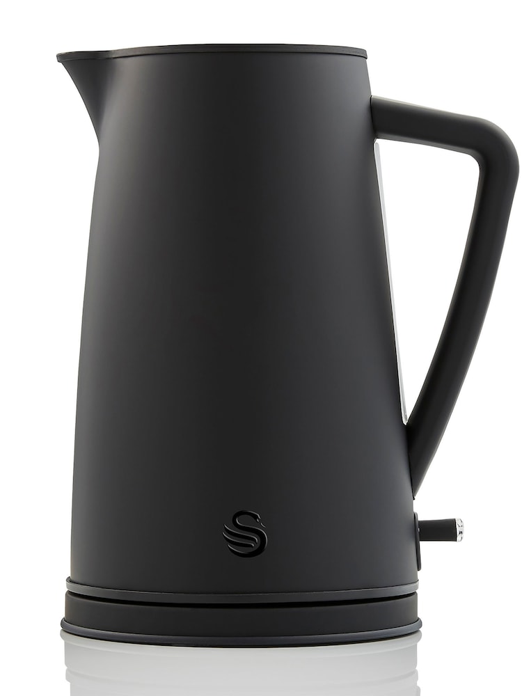 Swan Black 1.7L Cordless Kettle - Image 2 of 8