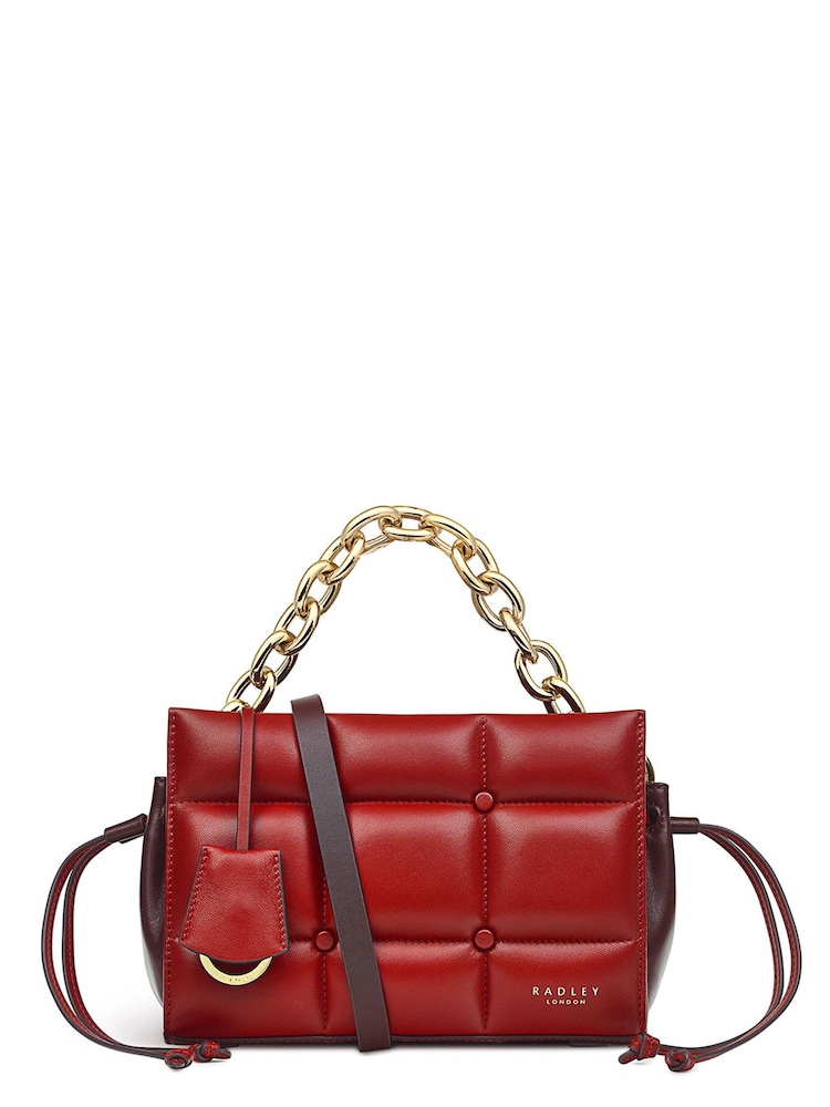 Radley London Red Hyde Road Chain Small Grab Bag - Image 1 of 5