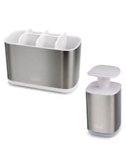 Joseph Joseph Silver Bathroom Set - Image 3 of 4