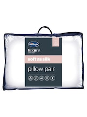 Silentnight Set of 2 Luxury Soft As Silk Pillow Protectors - Image 2 of 4