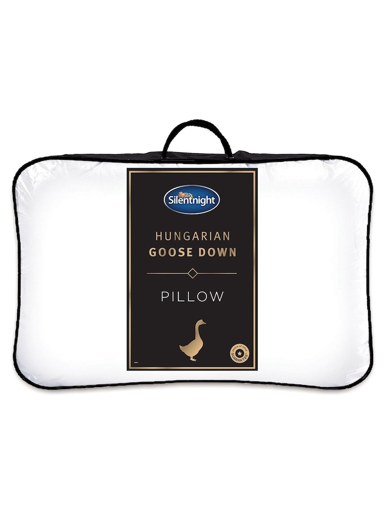 Silentnight Platinum Hungarian Goose Down 100% Cotton Pillow - Image 2 of 4