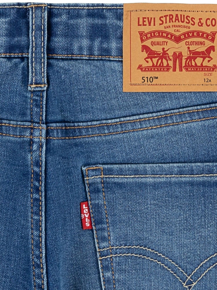 Levi's® Blue 510™ Skinny Fit Everyday Performance Calabasas Jeans - Image 6 of 6
