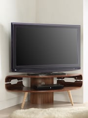 Jual Walnut Havana Corner TV Stand - Image 1 of 4