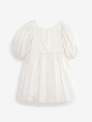 Cream Puff Sleeve Taffeta Dress (3-16yrs) - Image 6 of 8