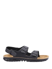 Birkenstock Black Kano Birko Flor Sandals - Image 3 of 4
