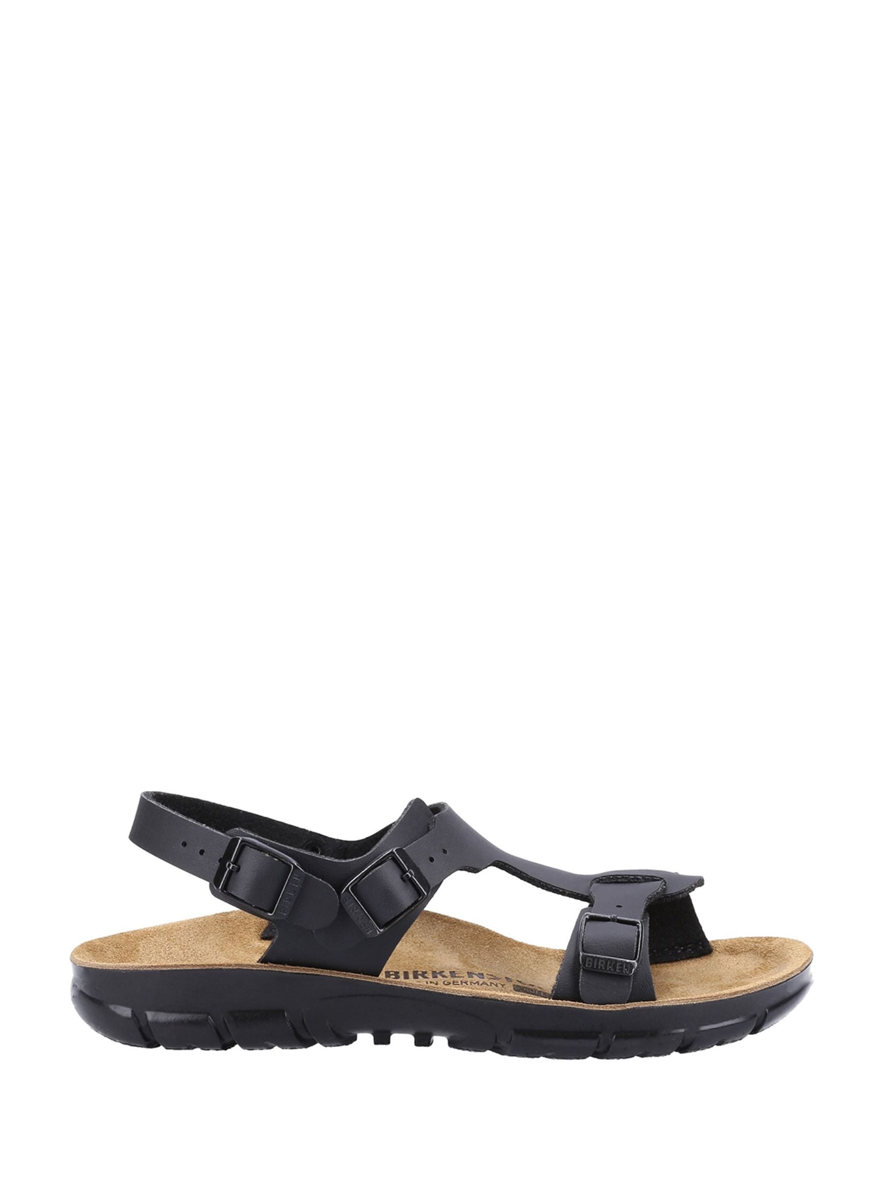 Buy Birkenstock Black Saragossa Birko Flor Sandals from the Next