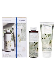 Korres Jasmine Shower Gel 250ml & Body Milk 200ml Set - Image 1 of 5
