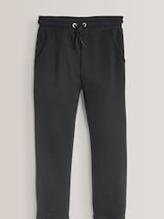 Navy Blue/Grey/Black 3 Pack Soft Jersey Regular Fit Joggers (3-16yrs) - Image 2 of 6