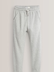 Navy Blue/Grey/Black 3 Pack Soft Jersey Regular Fit Joggers (3-16yrs) - Image 3 of 6