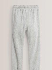 Navy Blue/Grey/Black 3 Pack Soft Jersey Regular Fit Joggers (3-16yrs) - Image 4 of 6