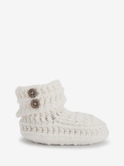 The Little Tailor Baby Soft Knitted 100% Cotton Boots - Image 1 of 5