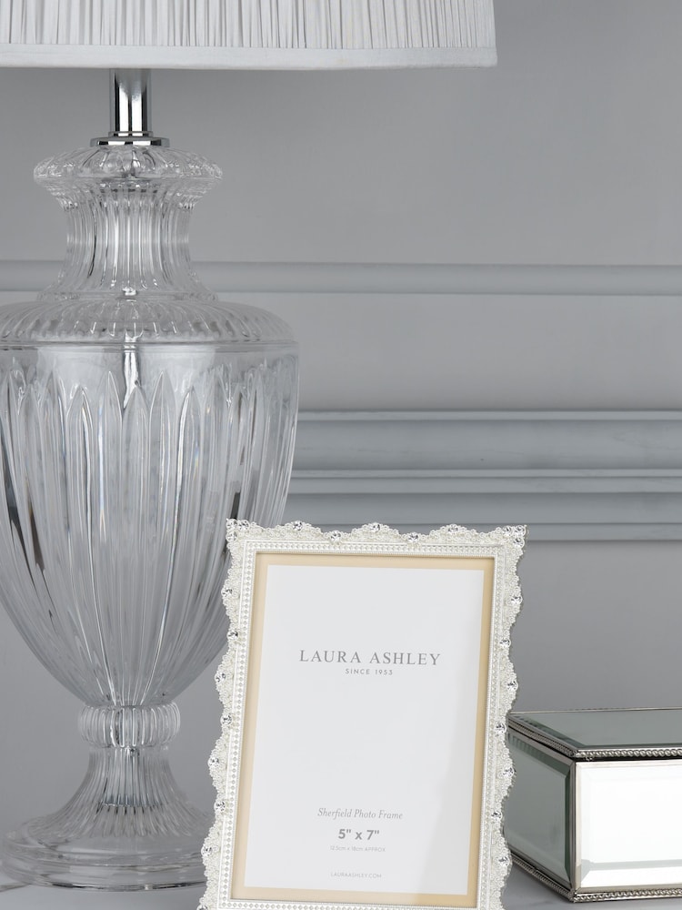 Laura Ashley Silver Sherfield Silver Plated Picture Frame - Image 1 of 5
