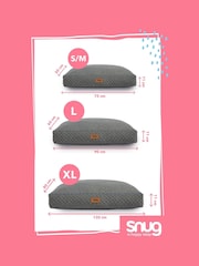 Snug Grey Super Fluffy Pet Bed - Image 4 of 5