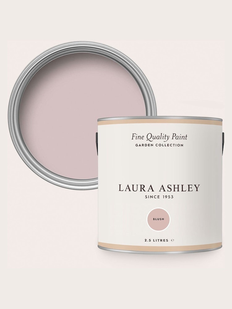 Laura Ashley Blush Pink Garden 2.5Lt Paint - Image 1 of 5