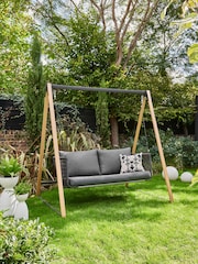 Black Helsinki Garden Double Swing Seat - Image 1 of 5