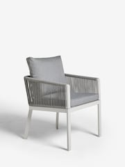 Grey Mauritius Garden 8 Seat Extending Dining Set - Image 8 of 12