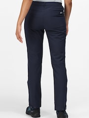 Regatta Womens Blue Geo II Softshell Trousers - Image 2 of 9