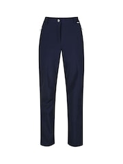 Regatta Womens Blue Geo II Softshell Trousers - Image 6 of 9