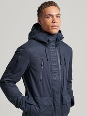Superdry Blue Ultimate Microfibre SD Wind Jacket - Image 2 of 6