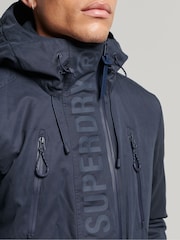 Superdry Blue Ultimate Microfibre SD Wind Jacket - Image 4 of 6