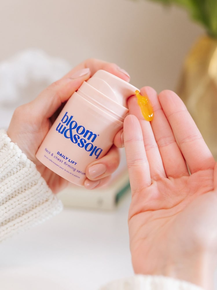 Bloom and Blossom Daily Lift Neck & Chest Firming Serum - Image 2 of 3 Bloom and Blossom Daily Lift Neck & Chest Firming Serum - Image 2 of 3