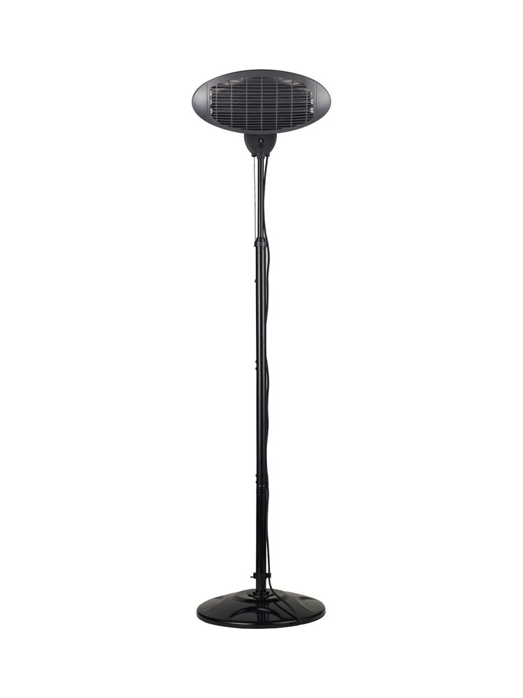 Tepro Black Garden 2kW Electric Outdoor Patio Heater - Image 1 of 2