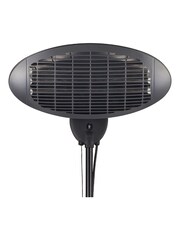 Tepro Black Garden 2kW Electric Outdoor Patio Heater - Image 2 of 2
