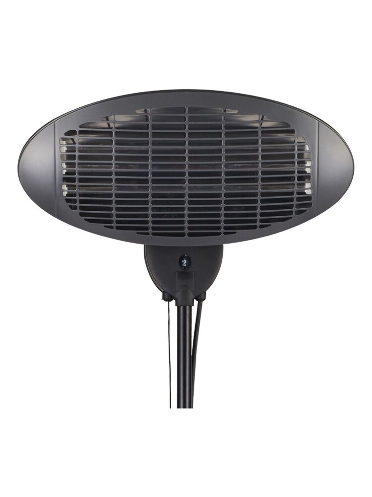 Tepro Black Garden 2kW Electric Outdoor Patio Heater - Image 2 of 2