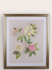 Laura Ashley Purple Roisin Frames Wall Art - Image 2 of 5