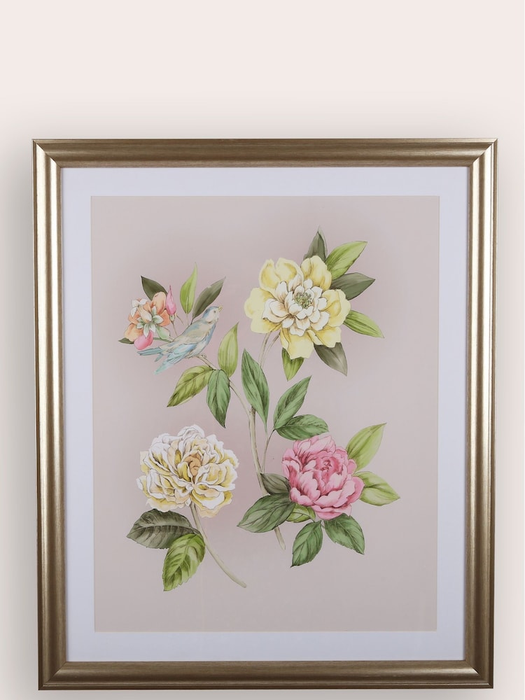 Laura Ashley Purple Roisin Frames Wall Art - Image 2 of 5